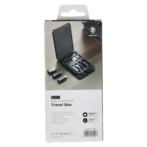 Green Lion 6 in 1 Travel Box