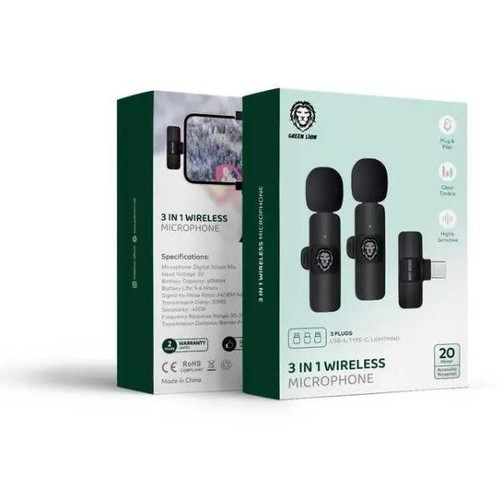 Green Lion 3 in 1 MICROPHONE