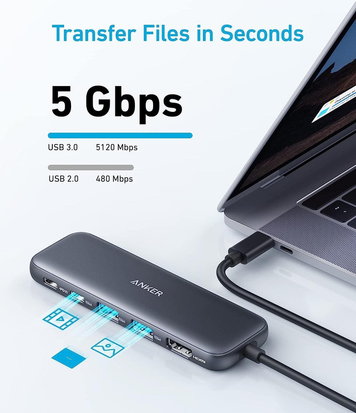 Anker A8355 USB-C HUB 5in1