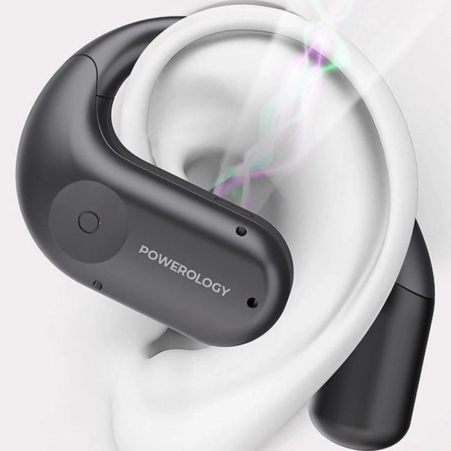 هدفون بی سیم پاورولوژی Air Conduction ENC TWS Earbuds
