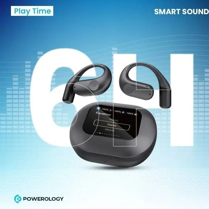 هدفون بی سیم پاورولوژی Air Conduction ENC TWS Earbuds