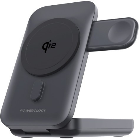 پاوربانک وایرلس 10000 پاورولوژی Powerology Qi2 Magsafe Power Bank PPBCHA35